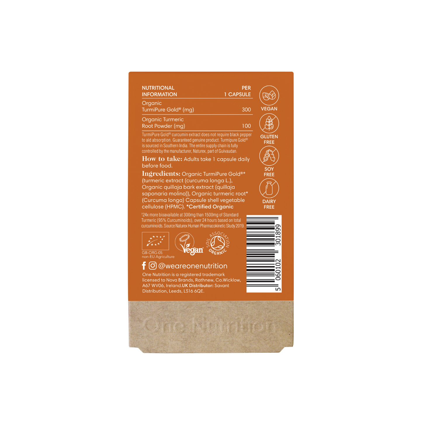 One Nutrition Ciberžolė Max (Turmeric Max)