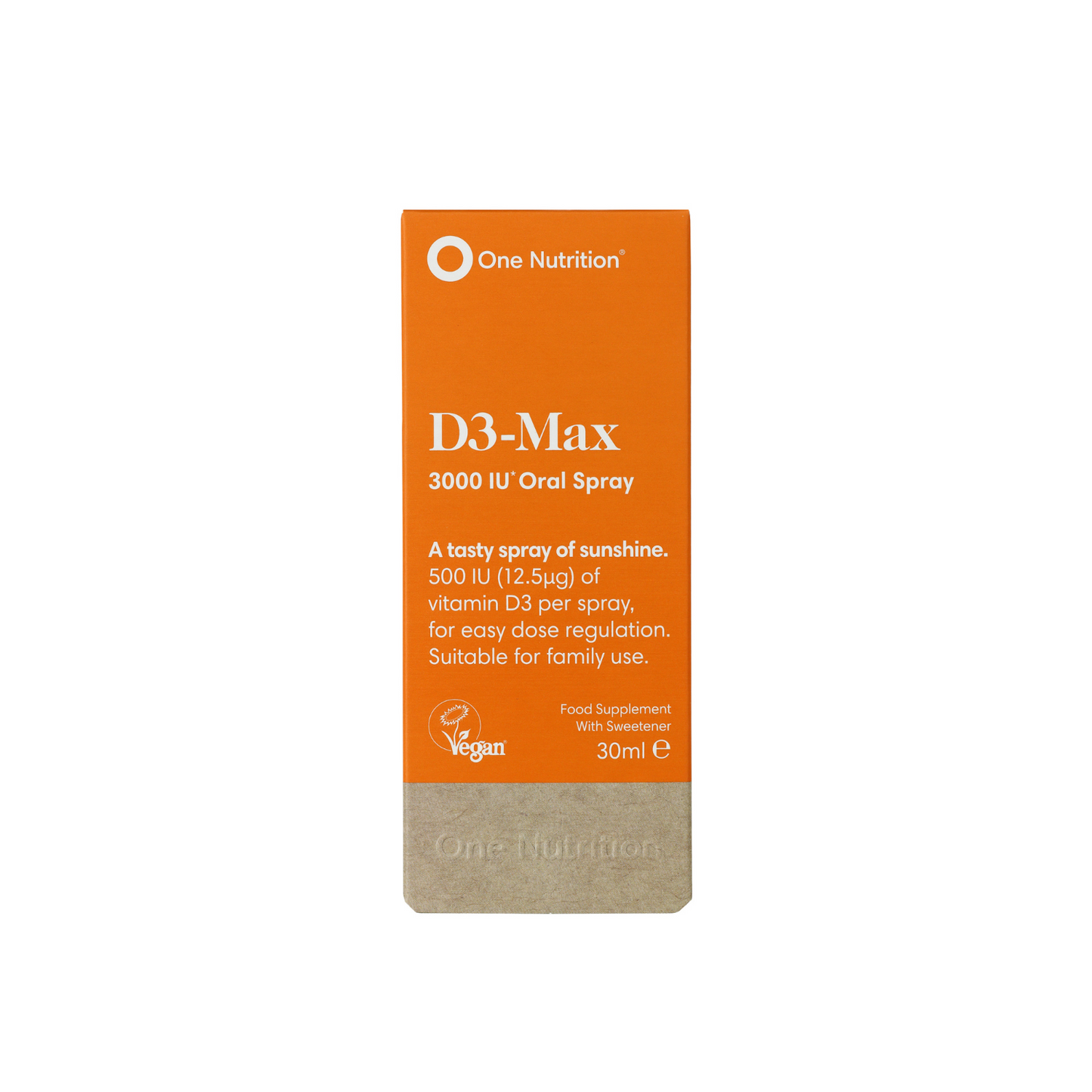 One Nutrition D3-Max Purškiamas Vitaminas 3000 IU