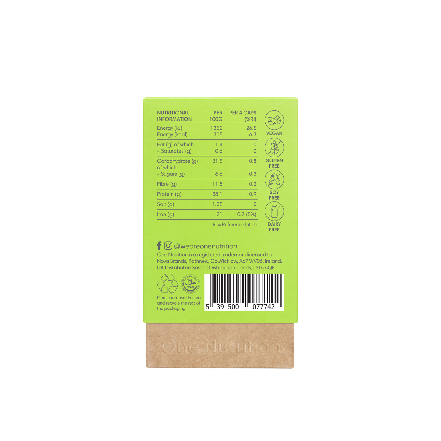 One Nutrition Ekologiški žalumynai (Organic Power Greens)