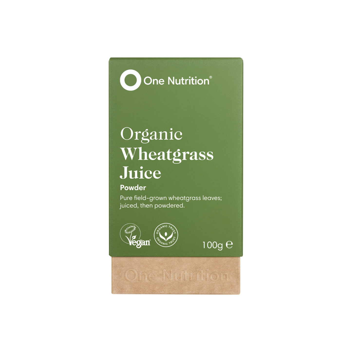 One Nutrition Ekologiškos kviečių želmenų sultys (Wheatgrass Juice) 100 g. milteliai