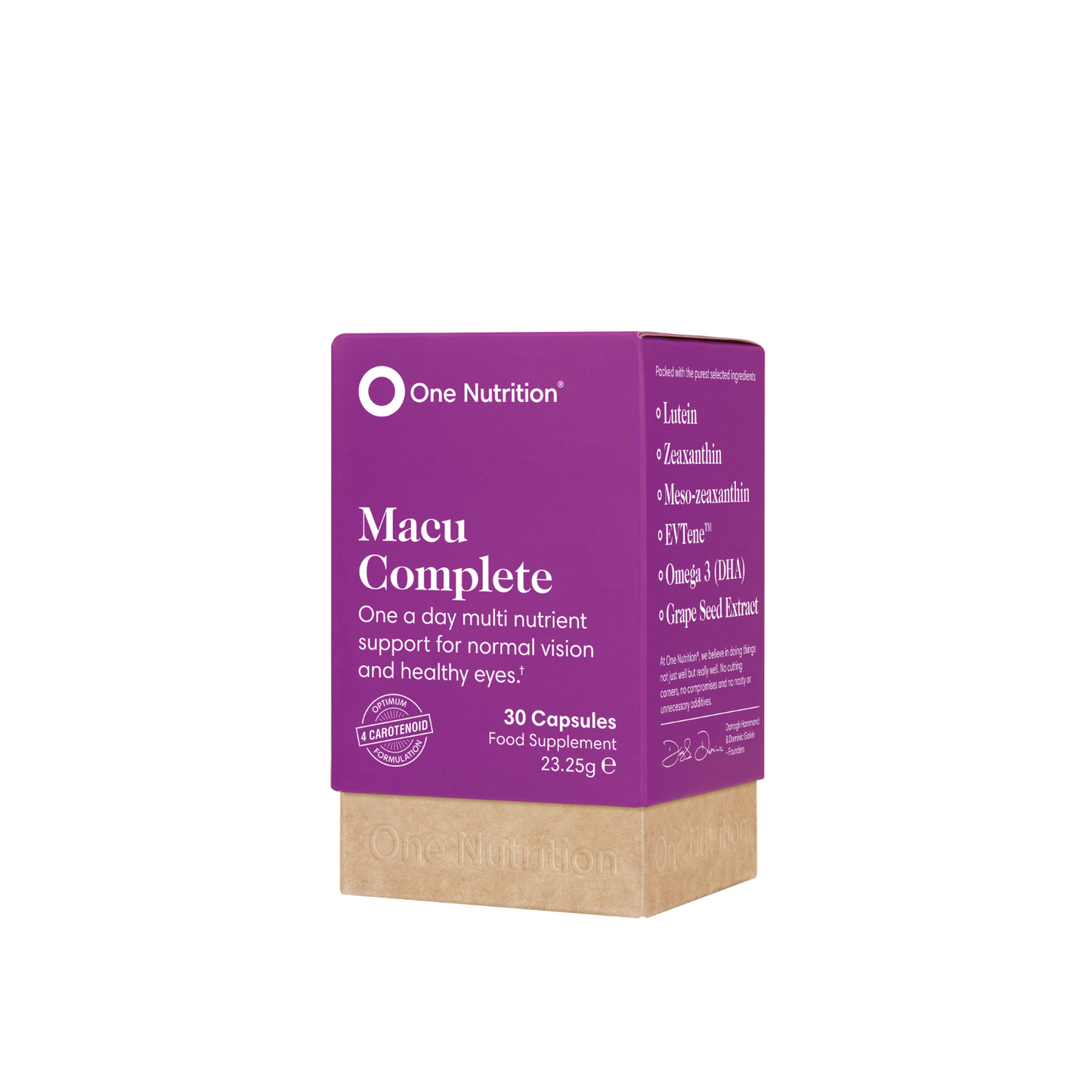 One Nutrition Macu Complete regėjimą stiprinantis preparatas
