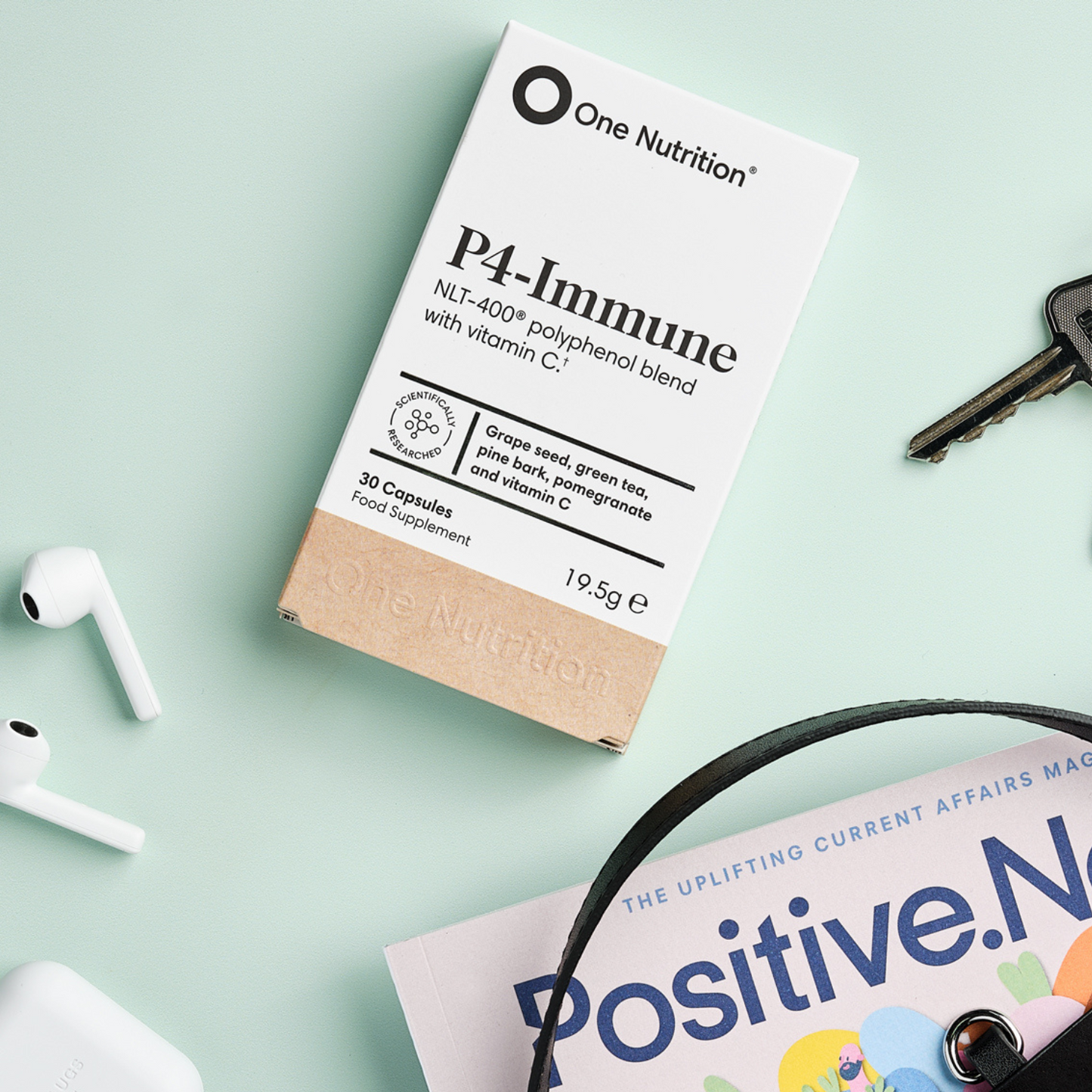 One Nutrition P4-Immune 30 kapsulių
