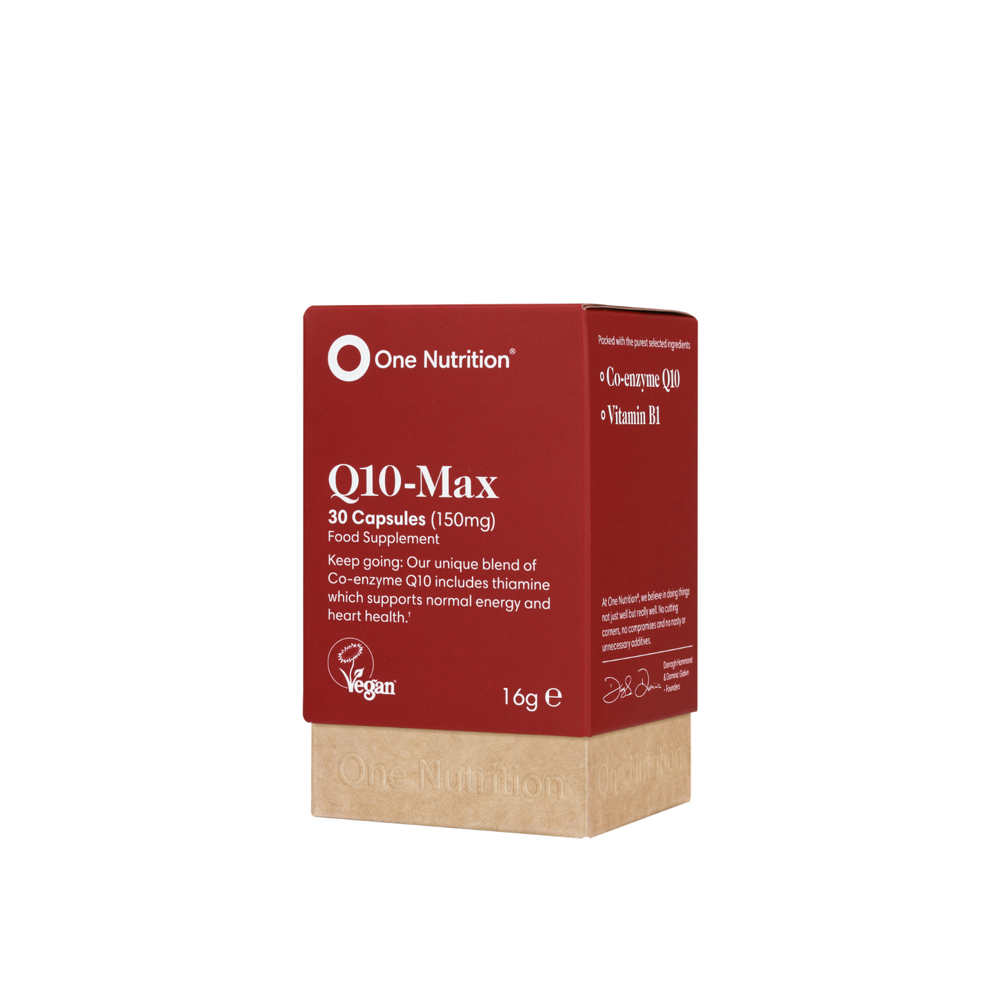 One Nutrition Q10-Max 30 kapsulių (150mg) - Sveika Širdis