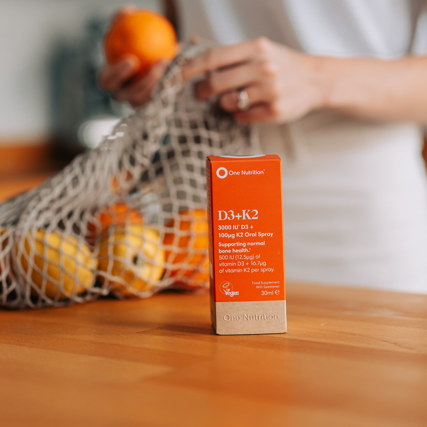 One Nutrition purškalas su vitaminais D3 ir K2