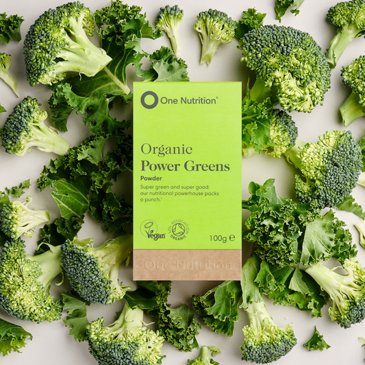 One Nutrition Ekologiški Žalumynai (Organic Power Greens) 100g Milteliai