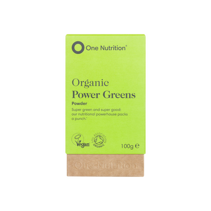 One Nutrition Ekologiški Žalumynai (Organic Power Greens) 100g Milteliai