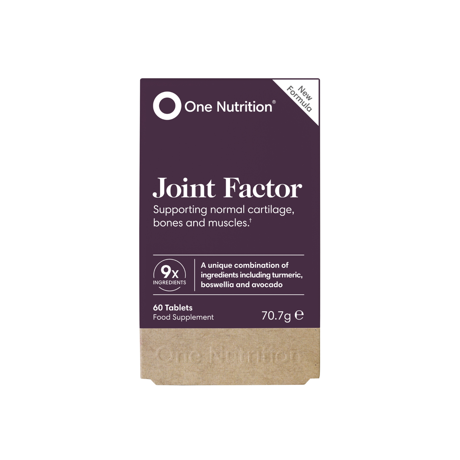 One Nutrition "Joint Factor" kremzlėms, kaulams, jungiamojo audinio ir raumenų būklei