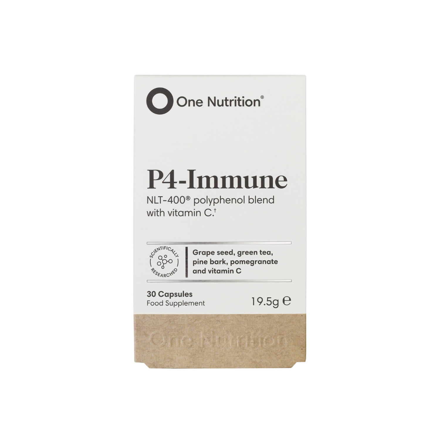 One Nutrition P4-Immune 30 kapsulių